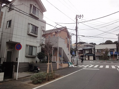 閑静な錦が丘の住宅街