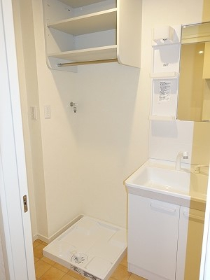 洗面台＆洗濯機置場