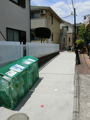 敷地内ゴミ置場