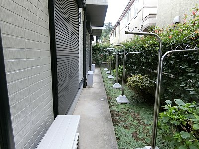 １階テラス側