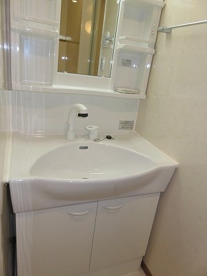 シャワー付洗面台