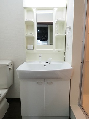 シャワー付洗面化粧台