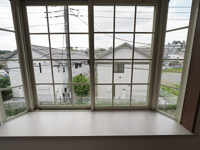 出窓からの眺め