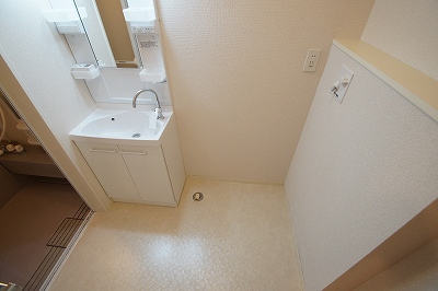 洗面台＆洗濯機置場