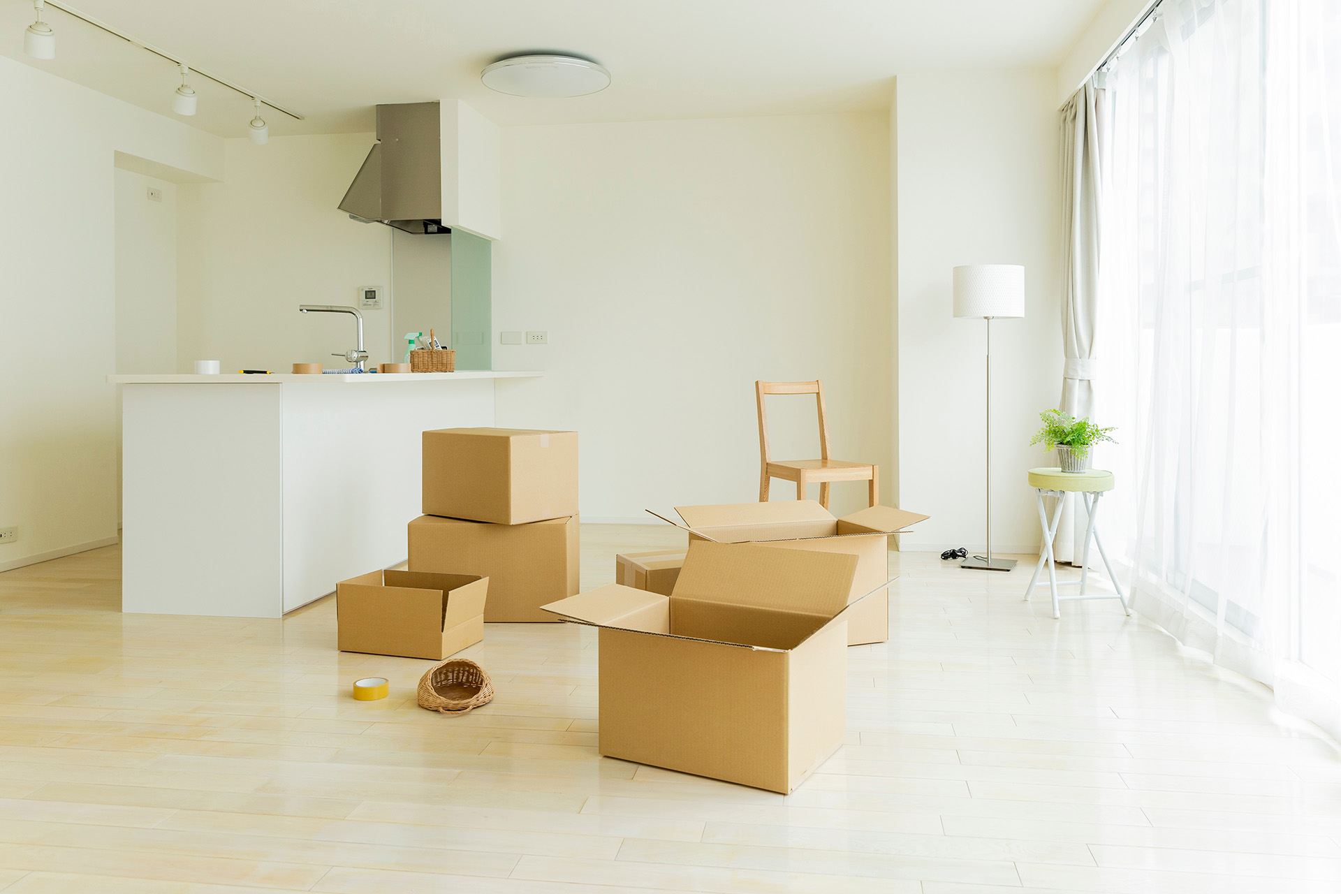 鍵の受渡・入居